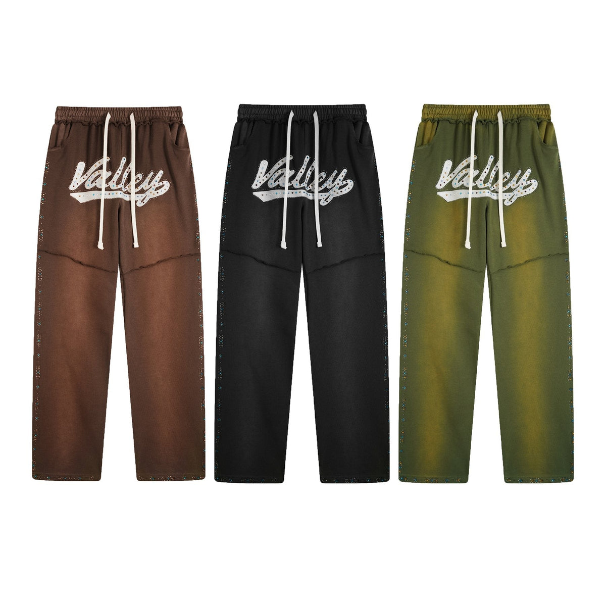 Valley Rhinestone Graphic Sweatpants ¡ª comparison