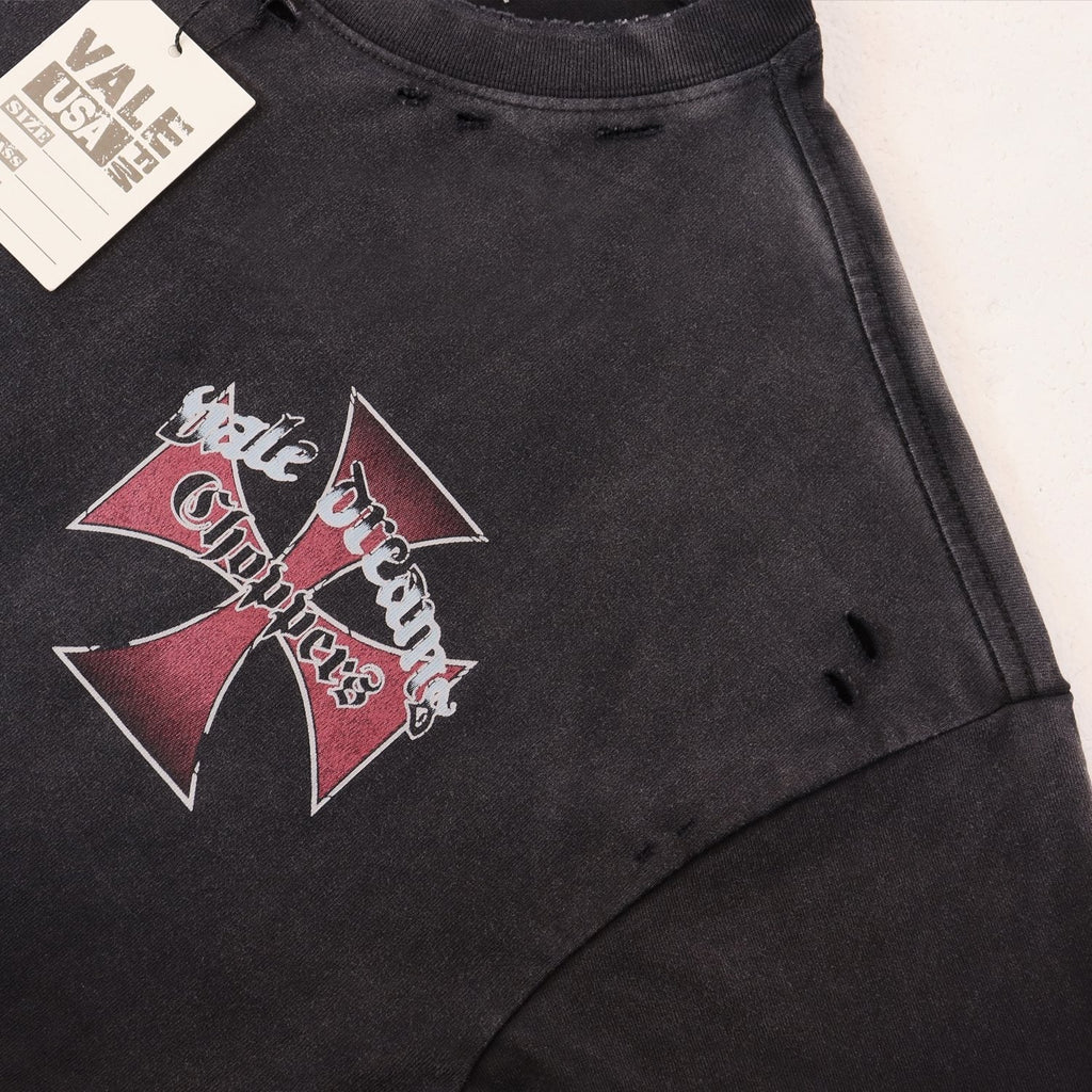 Valley Dreams Choppers Cross Graphic T-Shirt ¡ª hang_tag