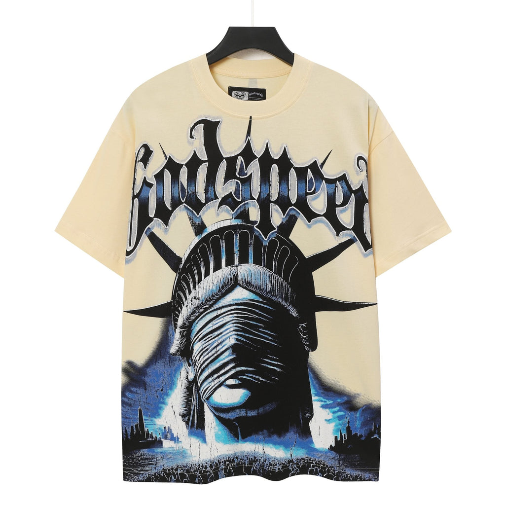 Godspeed Statue Graphic Short-Sleeve T-Shirt ¡ª hero