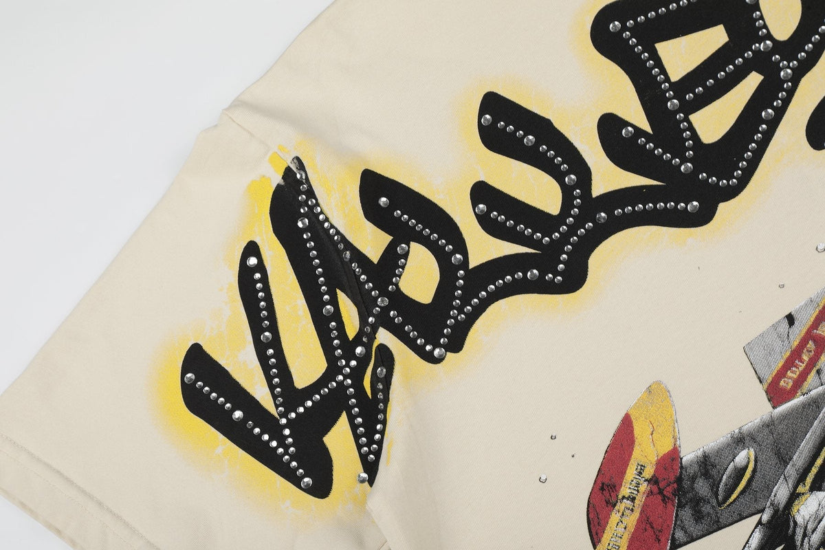 VALE USA Rocket Space Graphic T-Shirt ¡ª detail