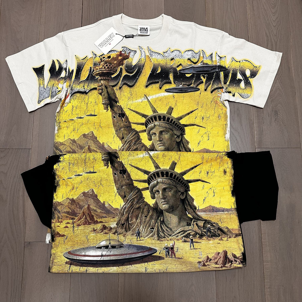 VALE USA Liberty UFO Graphic T-Shirt ¡ª comparison