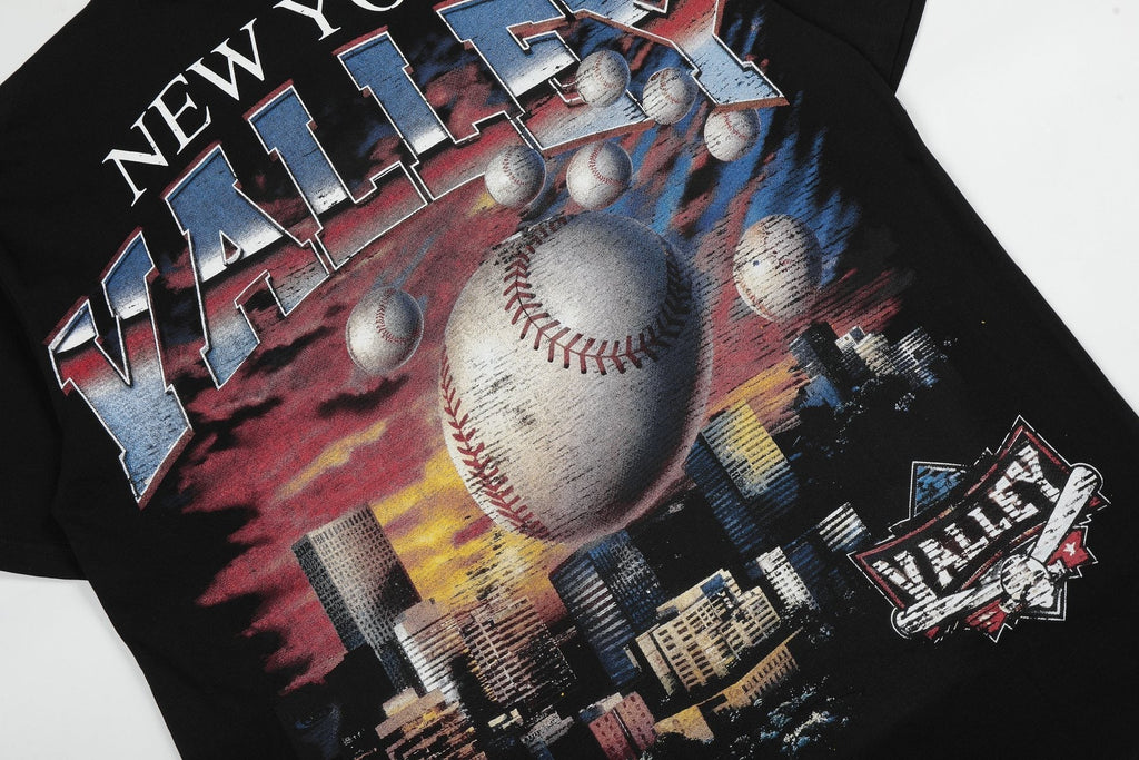 VALLEY New York Baseball Graphic T-Shirt ¡ª detail