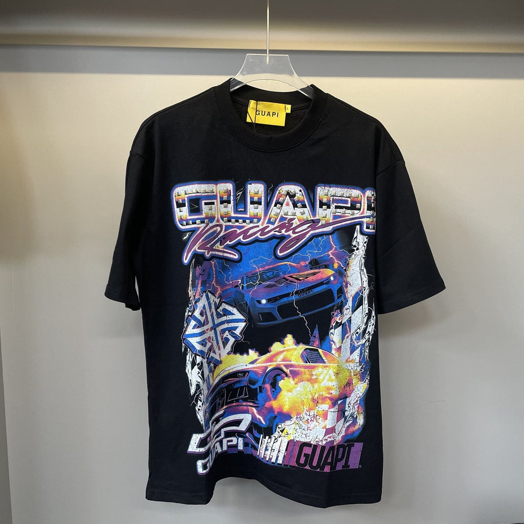 GUAPI Racing Car Graphic T-Shirt ¡ª front