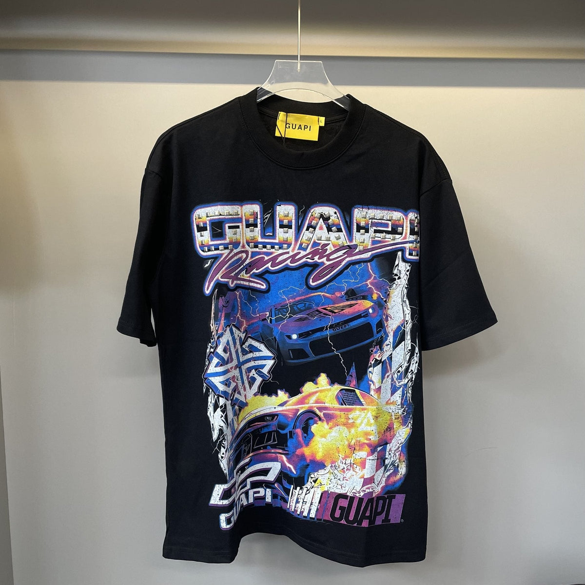 GUAPI Racing Car Graphic T-Shirt ¡ª front