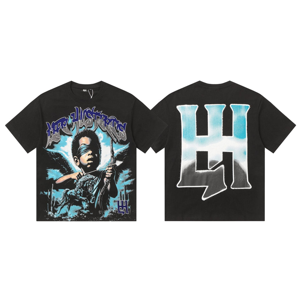 Life Hustlere Rhinestone Graphic T-Shirt ¡ª comparison