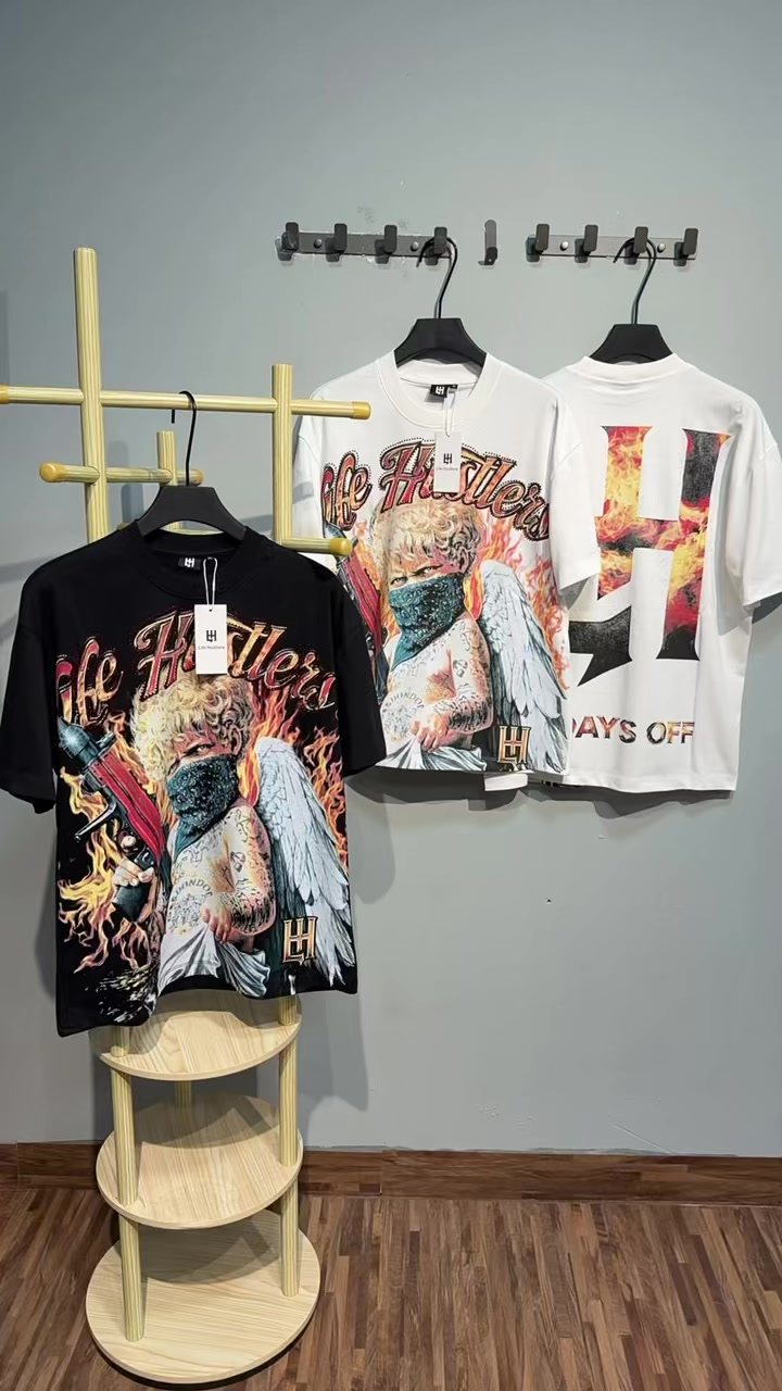 Life Hustlere No Days Off Graphic T-Shirt ¡ª context