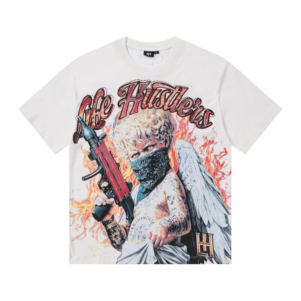 Life Hustlere No Days Off Graphic T-Shirt ¡ª front