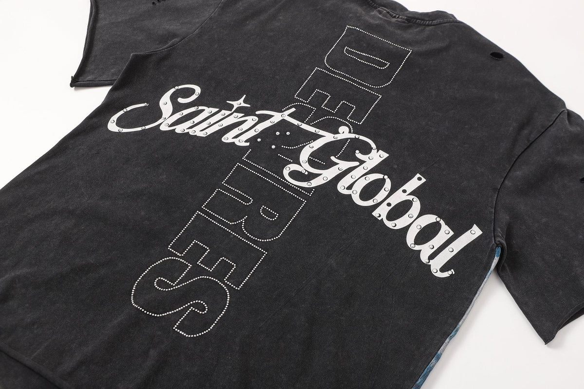 SAINT Desires Angel ATV Graphic T-Shirt ¡ª detail