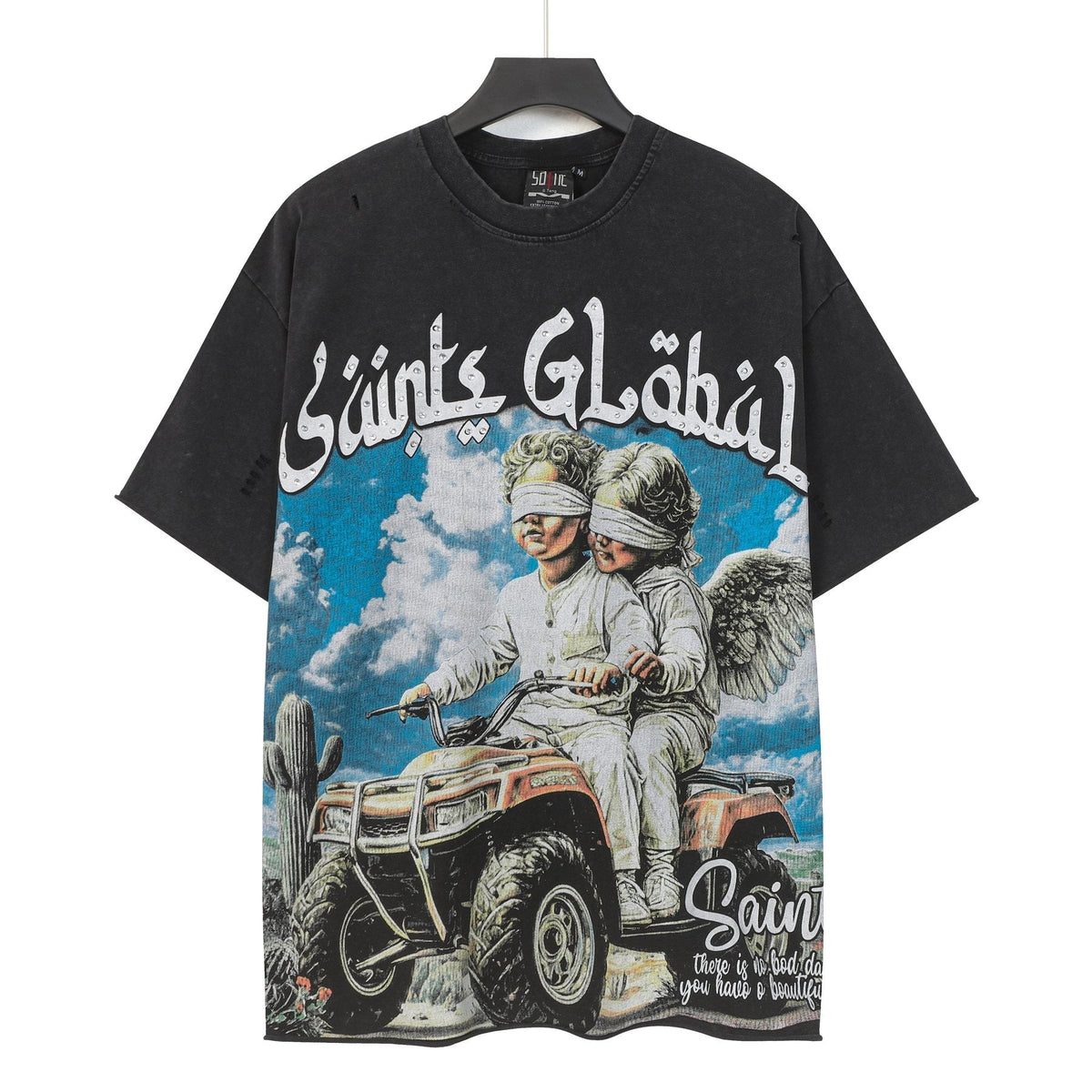 SAINT Desires Angel ATV Graphic T-Shirt ¡ª front