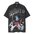 SAINT Washed Black Magician Devil Graphic T-Shirt ¡ª hero