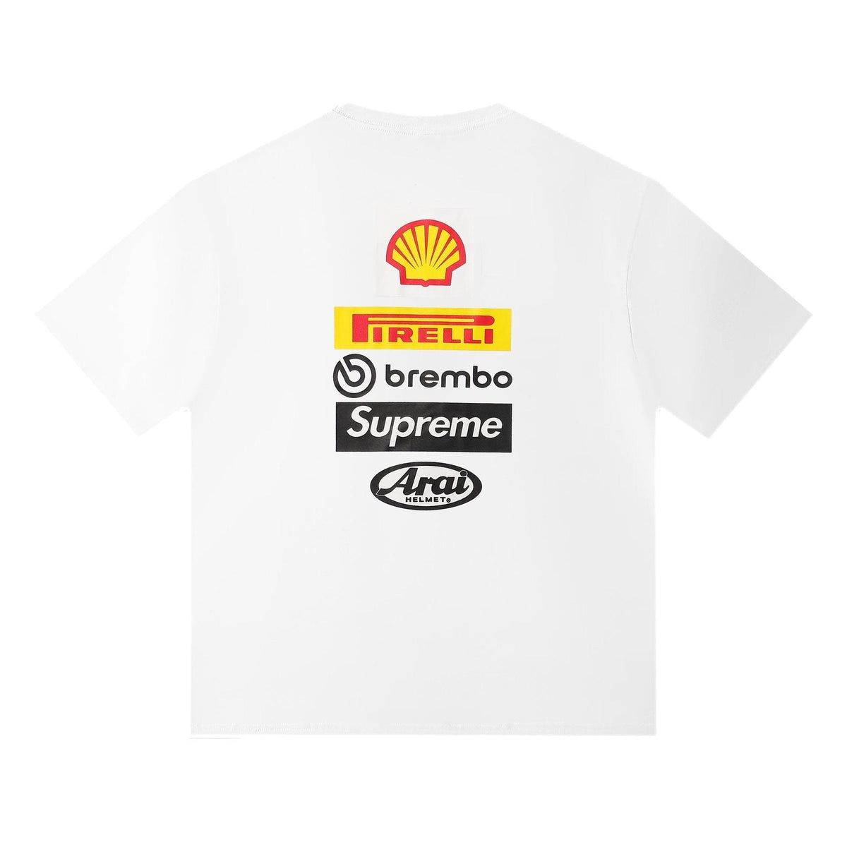 Supreme Ducati Sponsor Graphic Short-Sleeve T-Shirt ¡ª back