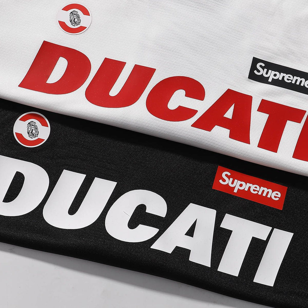 Supreme Ducati Racing Graphic Raglan T-Shirt ¡ª detail