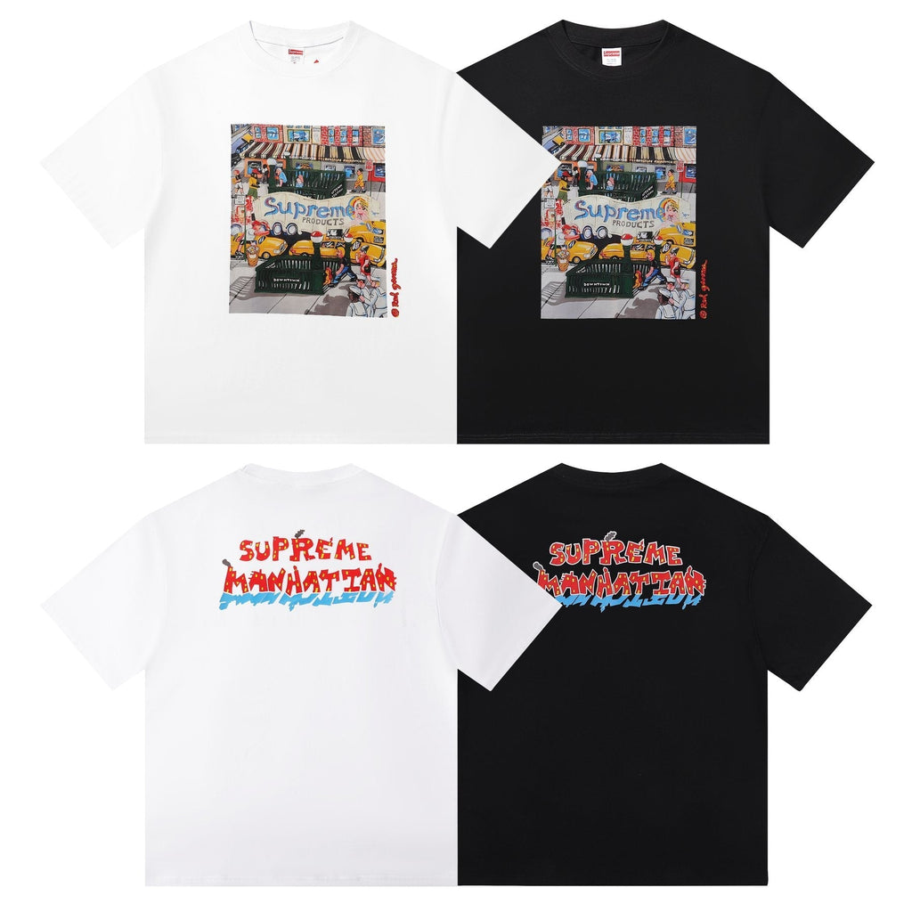 Supreme Manhattan City Graphic T-Shirt ¡ª comparison