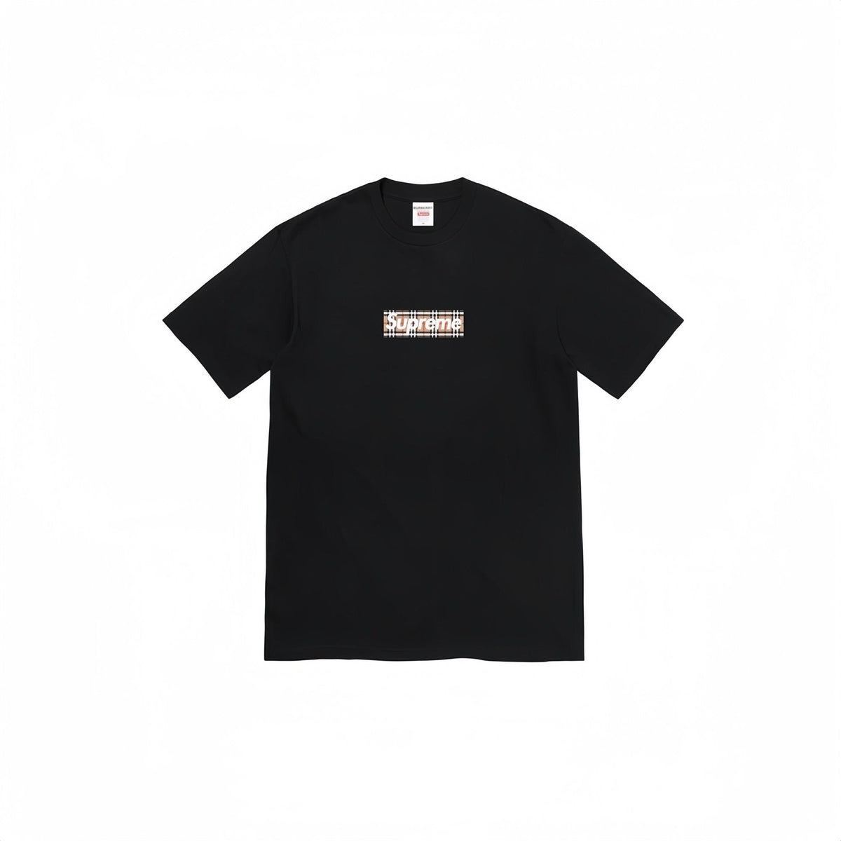 Supreme Plaid Box-Logo Graphic T-Shirt ¡ª hero
