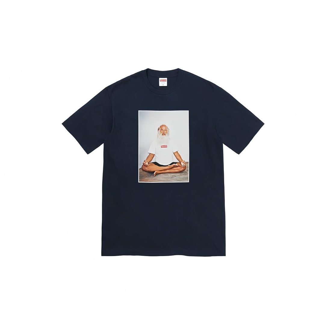 Supreme Rick Rubin Meditation Graphic T-Shirt ¡ª front