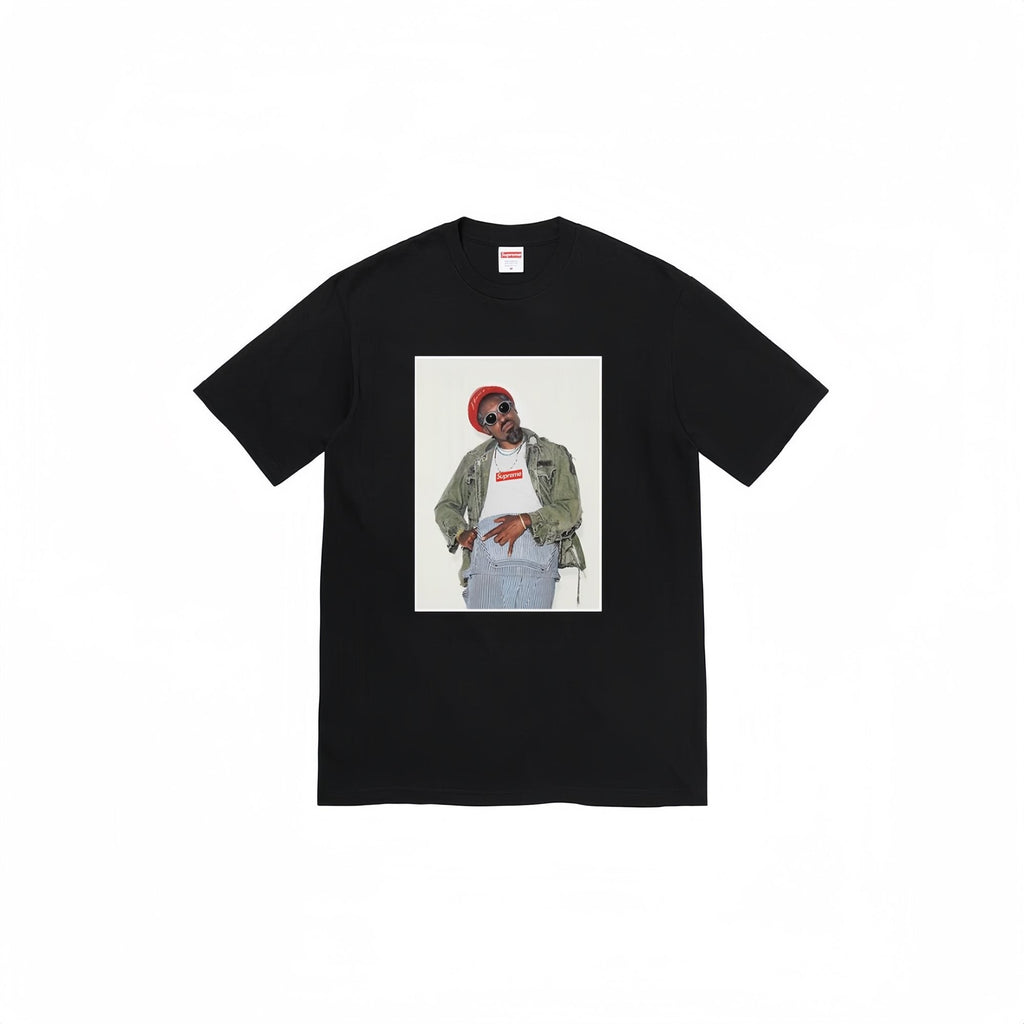 Supreme Andr¨¦ 3000 Portrait Graphic T-Shirt ¡ª hero