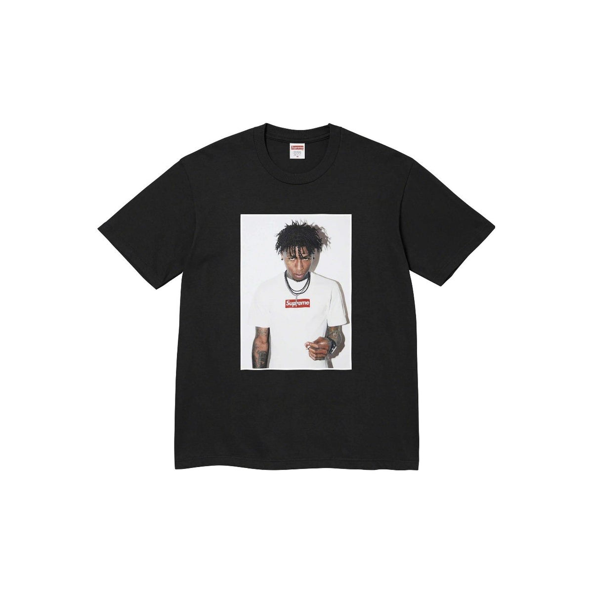 Supreme NBA YoungBoy Portrait Graphic T-Shirt ¡ª hero