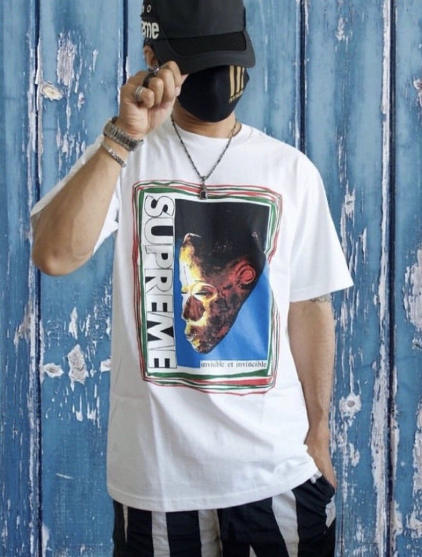 Supreme Mask Graphic Short-Sleeve T-Shirt ¡ª context