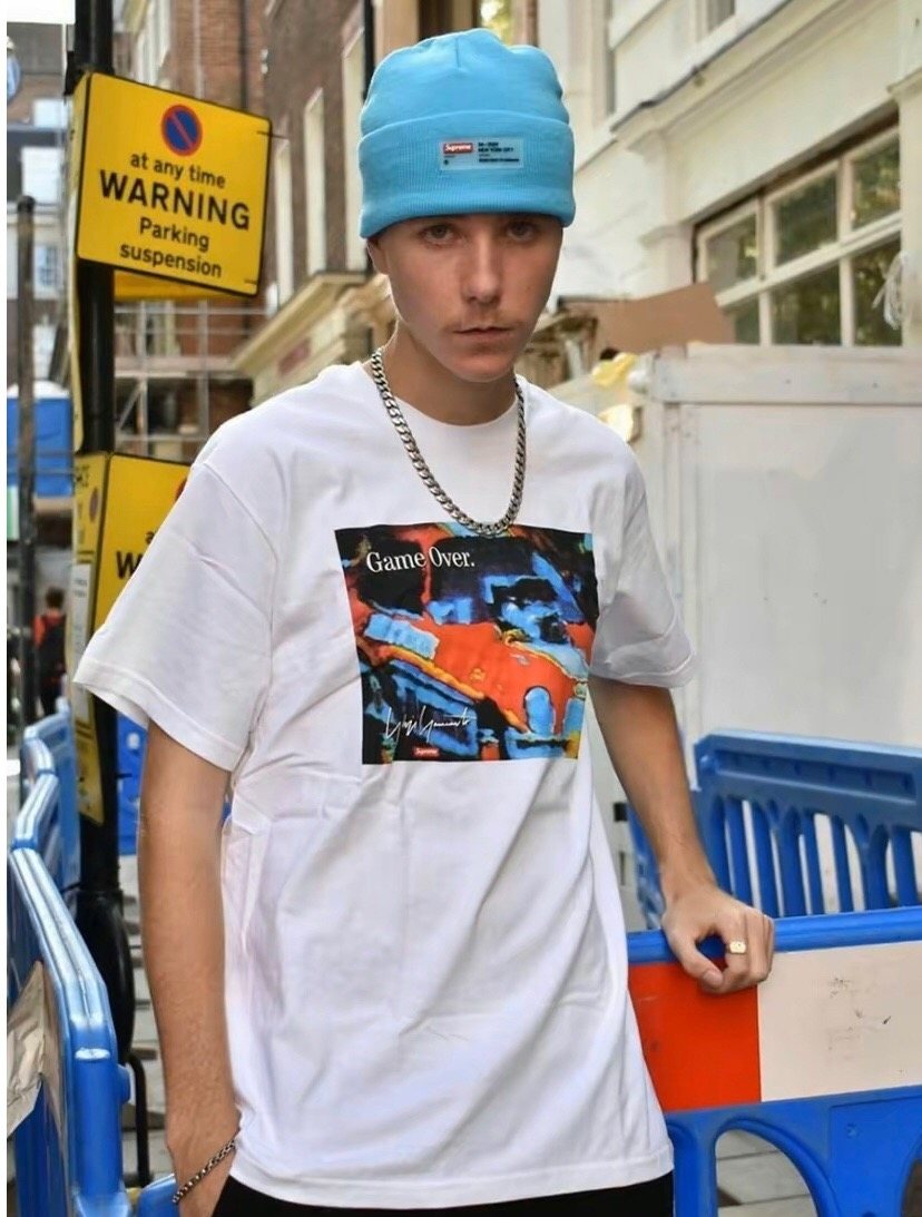 Supreme Game Over Car Graphic T-Shirt ¡ª context