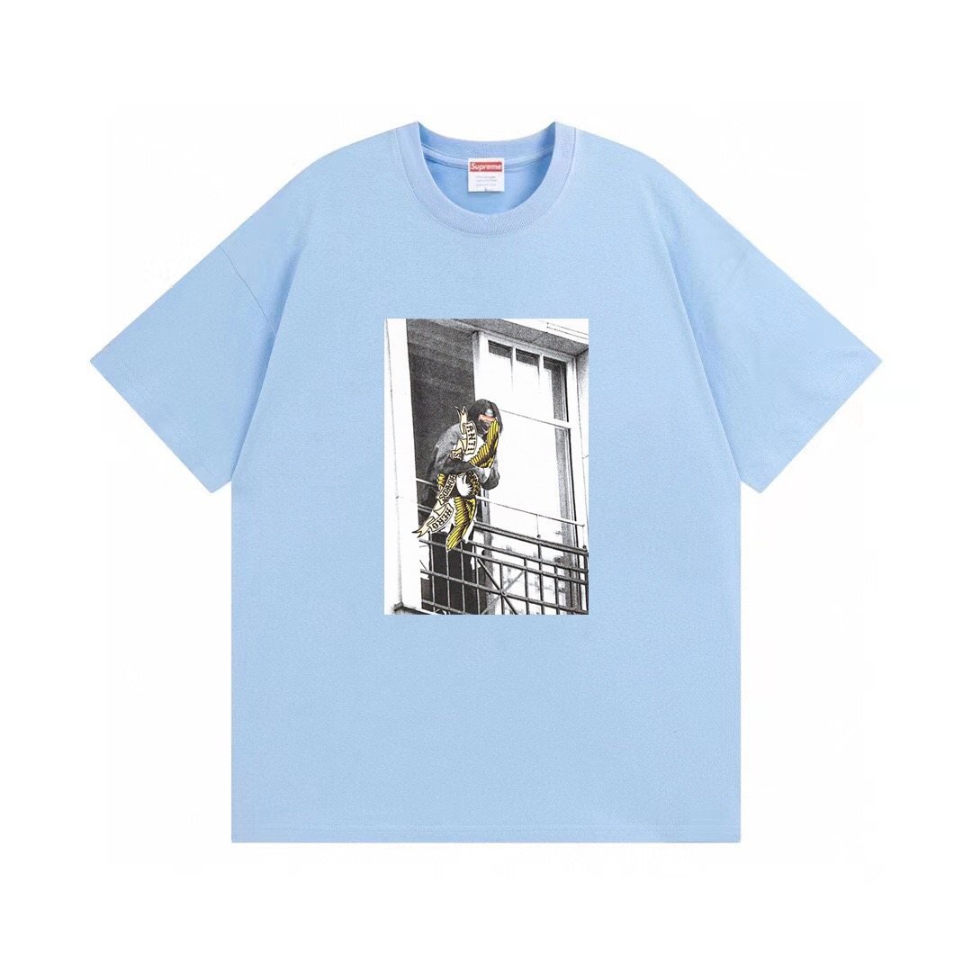 Supreme Antihero Balcony Photo Graphic T-Shirt ¡ª front