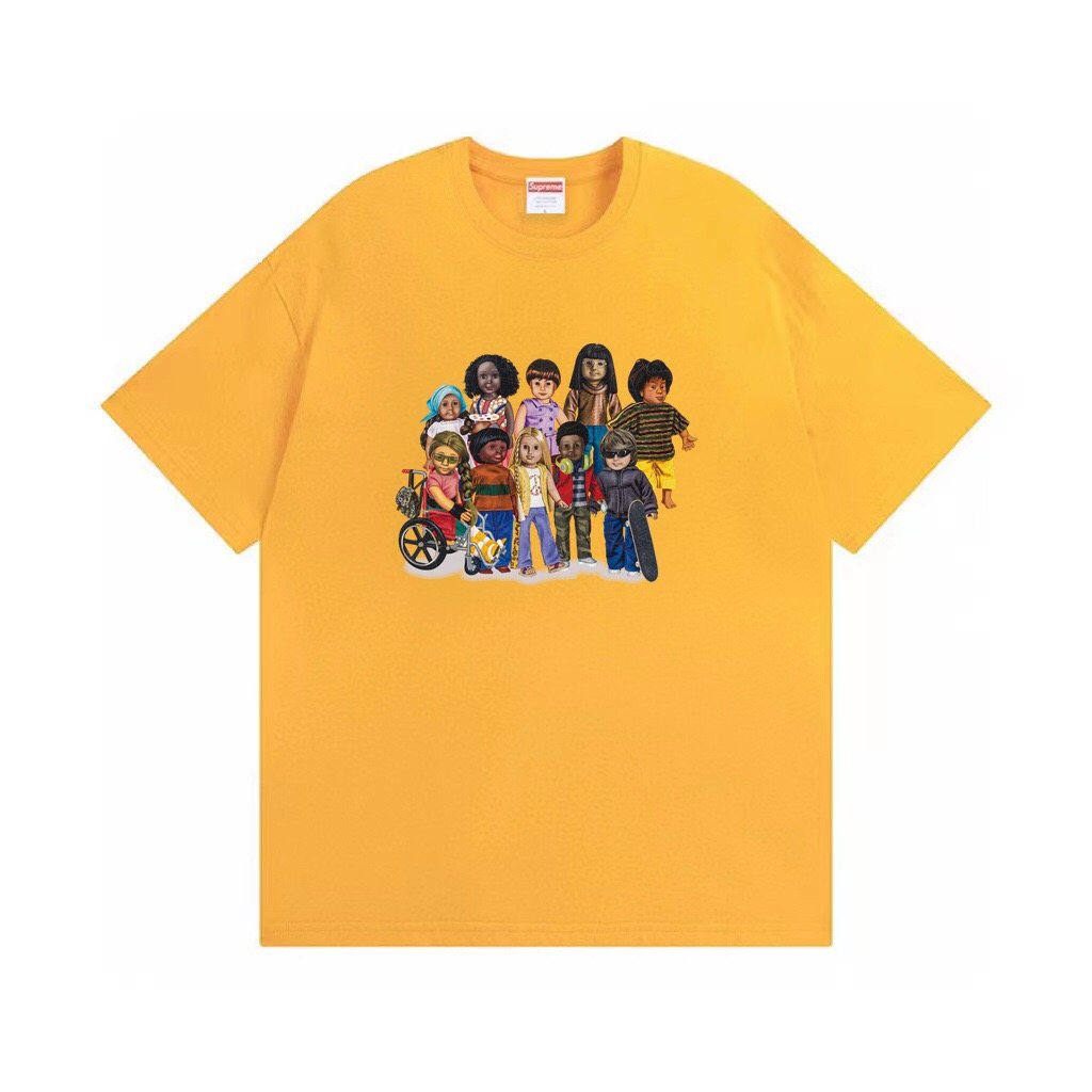 Supreme Children Cartoon Graphic T-Shirt ¡ª front