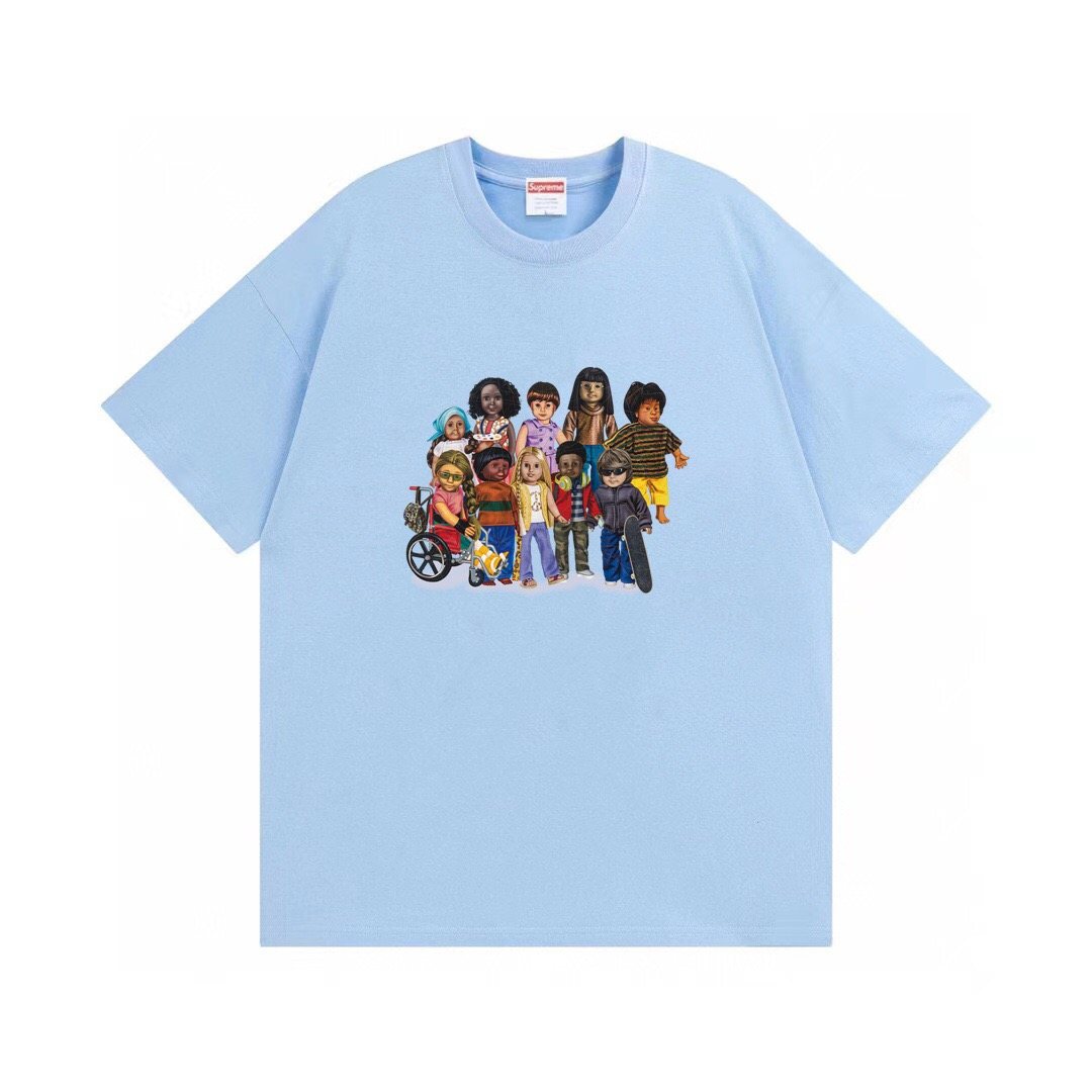 Supreme Children Cartoon Graphic T-Shirt ¡ª front