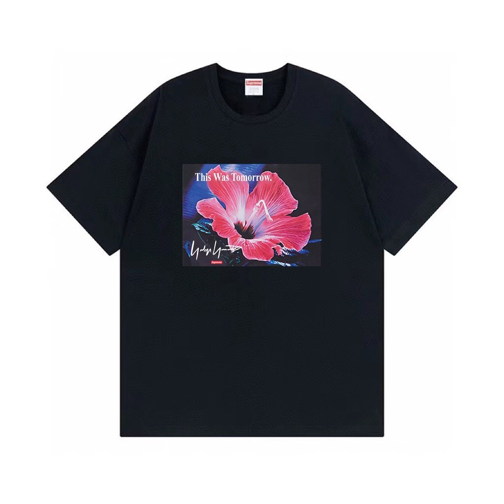 Supreme Hibiscus Graphic Short-Sleeve T-Shirt ¡ª hero