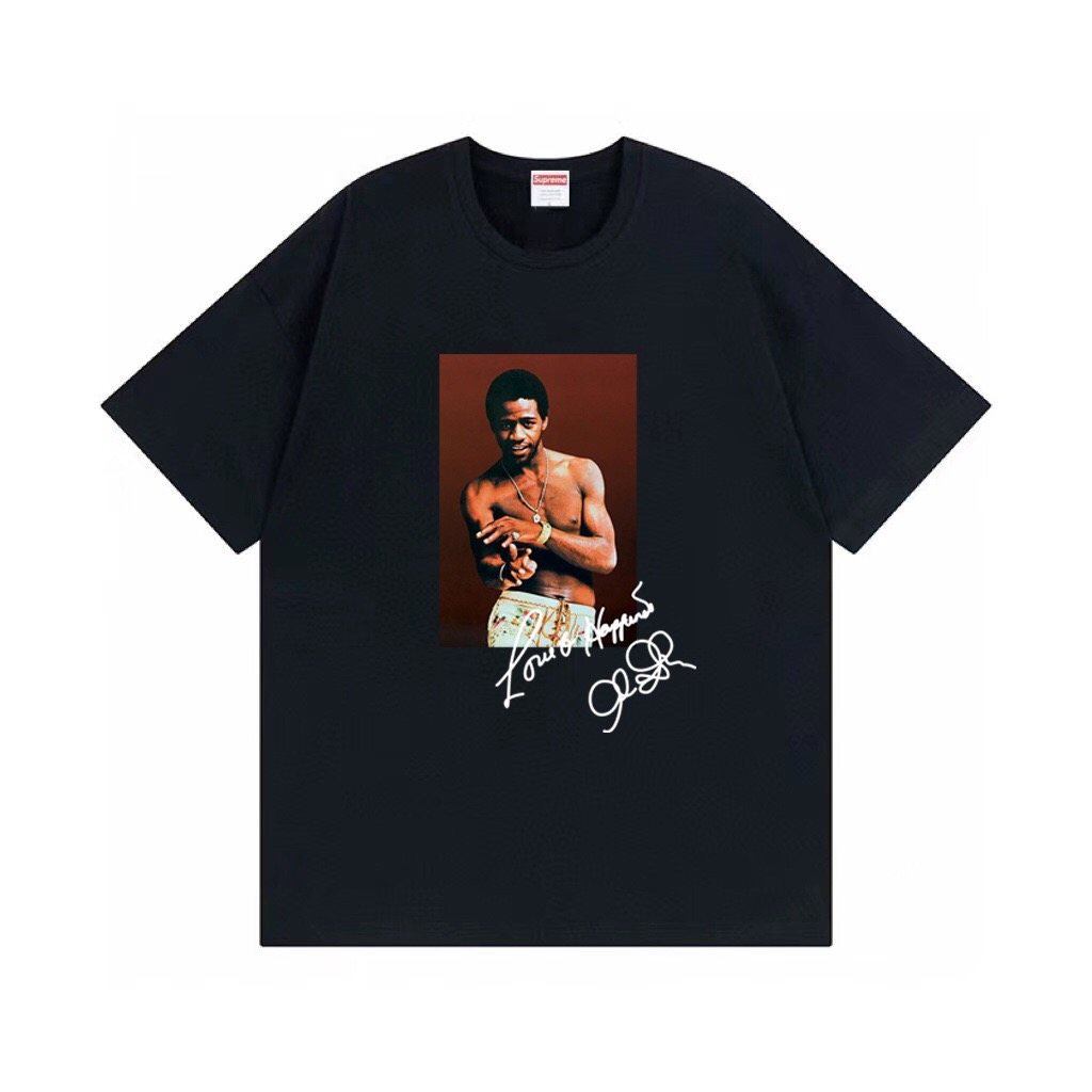 Supreme Al Green Portrait Graphic Short-Sleeve T-Shirt ¡ª hero