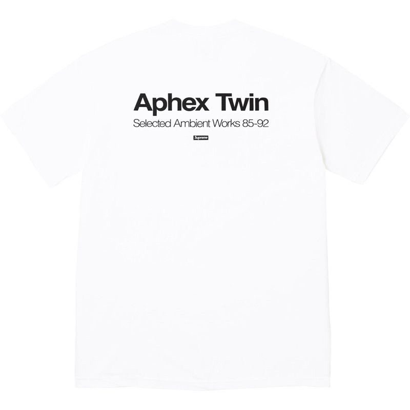Supreme Aphex Twin Ambient Works Graphic T-Shirt ¡ª back