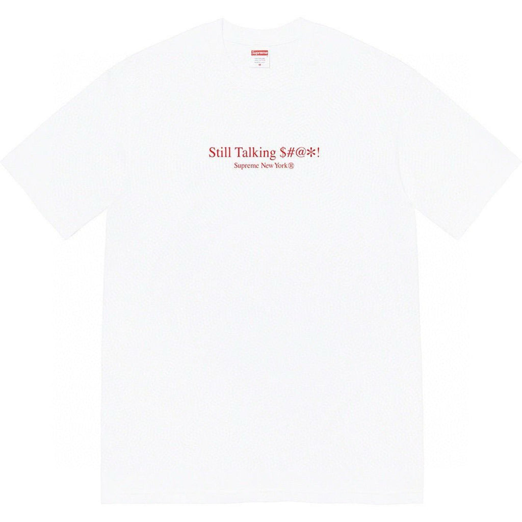 Supreme Still Talking Short-Sleeve Graphic T-Shirt ¡ª front