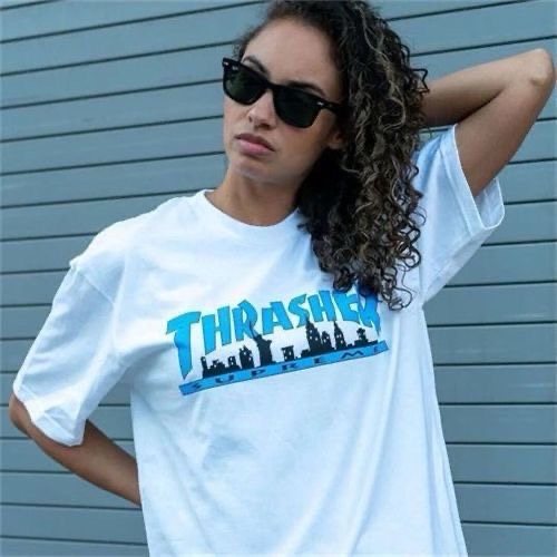 Supreme Thrasher Skyline Graphic T-Shirt ¡ª context