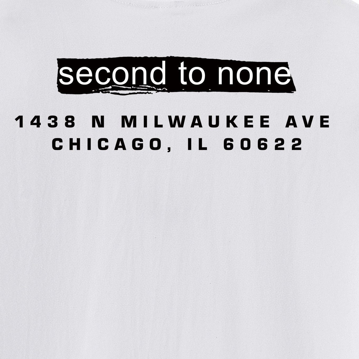 Supreme Chicago Store Opening Graphic Short-Sleeve T-Shirt ¡ª detail