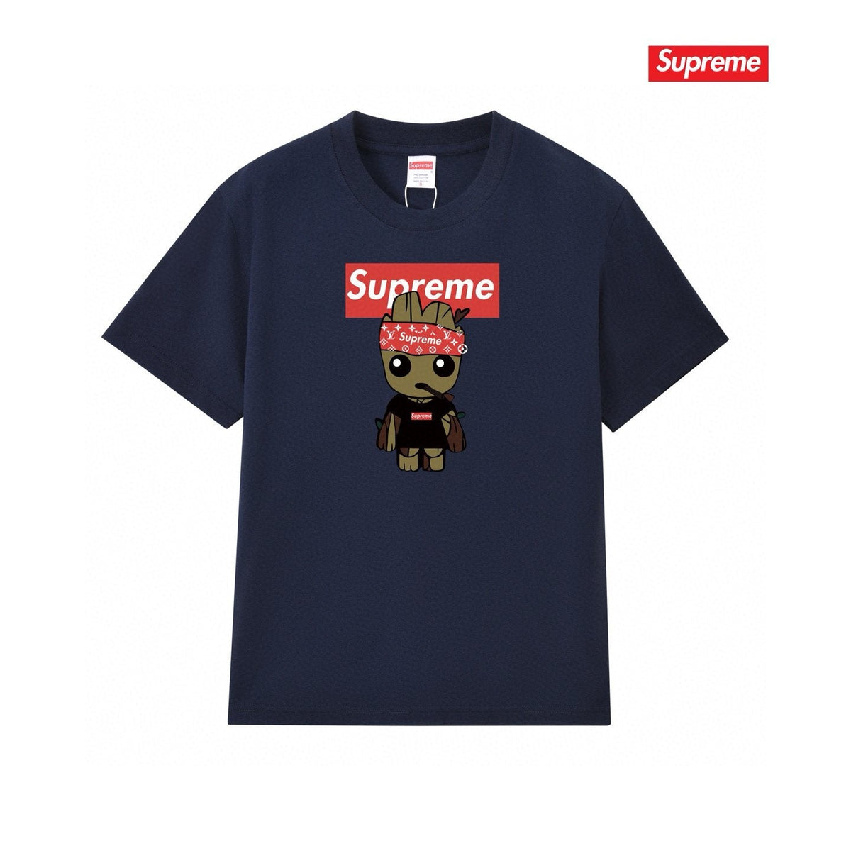 Supreme Tree Character Graphic Short-Sleeve T-Shirt ¡ª front