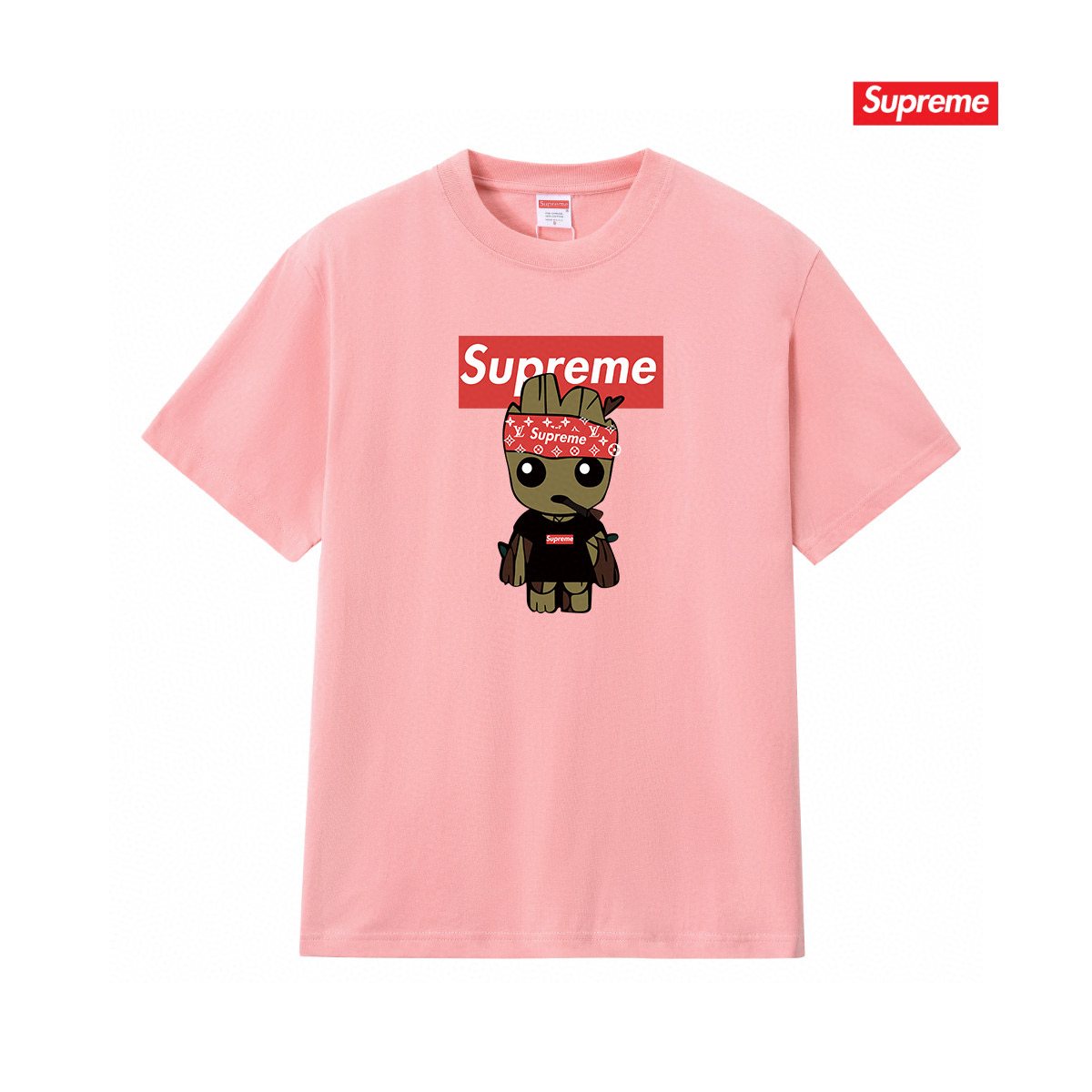 Supreme Tree Character Graphic Short-Sleeve T-Shirt ¡ª front