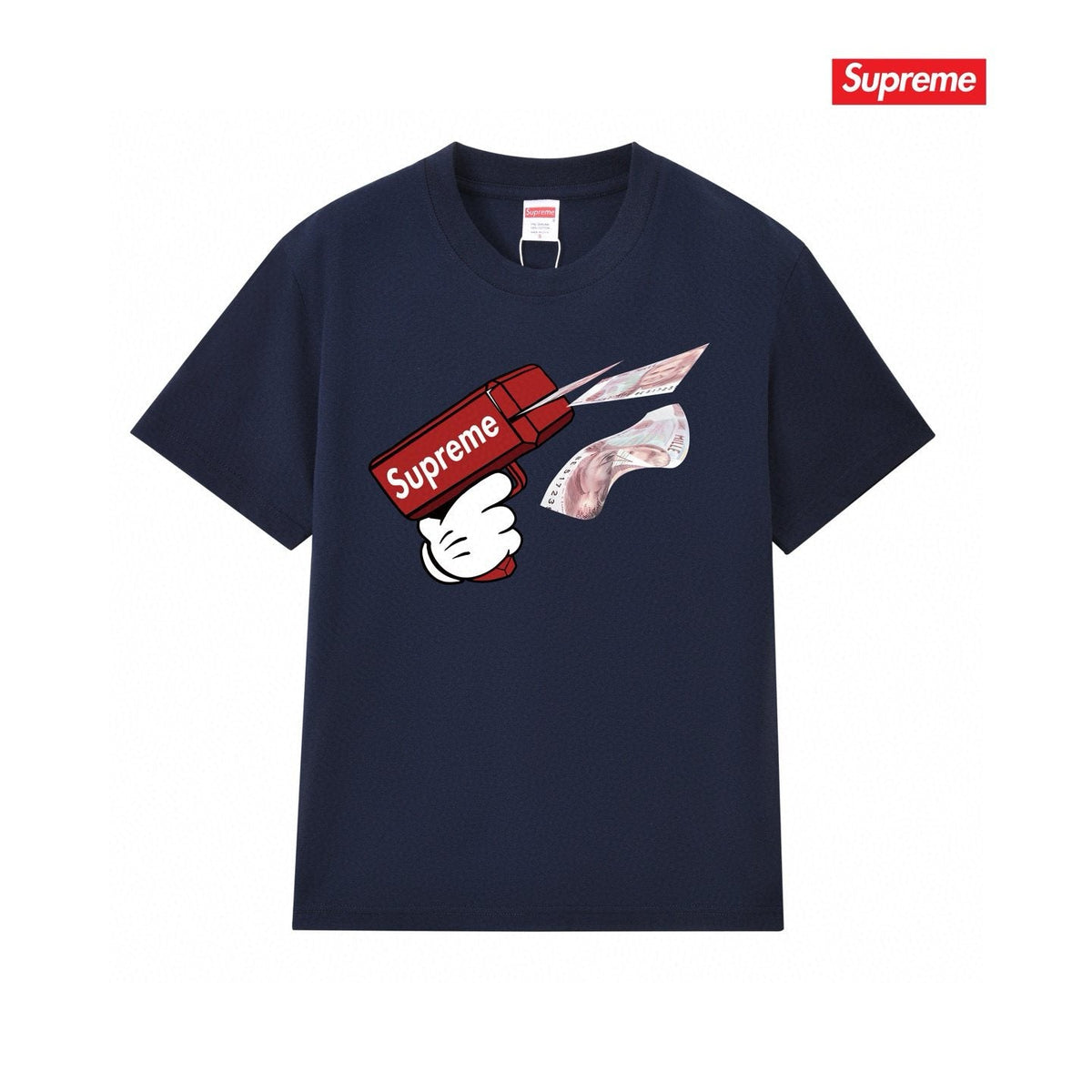 Supreme Kid Grigio Graphic Short-Sleeve T-Shirt ¡ª front