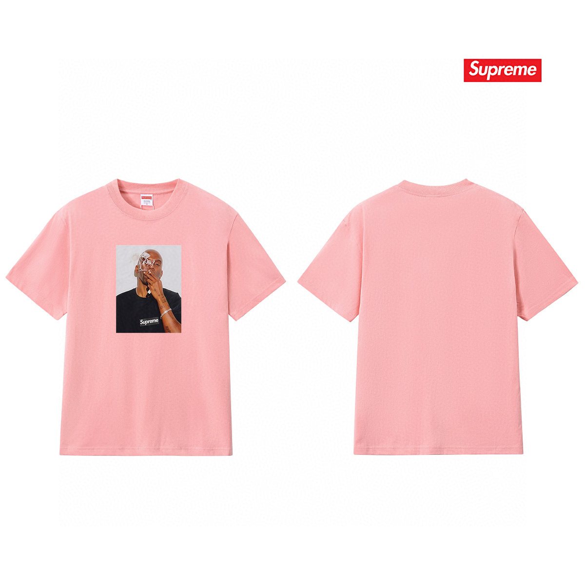 Supreme Dean Blunt Portrait Graphic T-Shirt ¡ª back