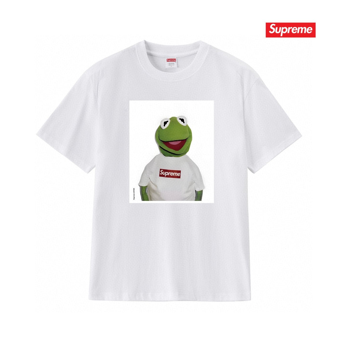 Supreme Kermit Photo Graphic T-Shirt ¡ª front