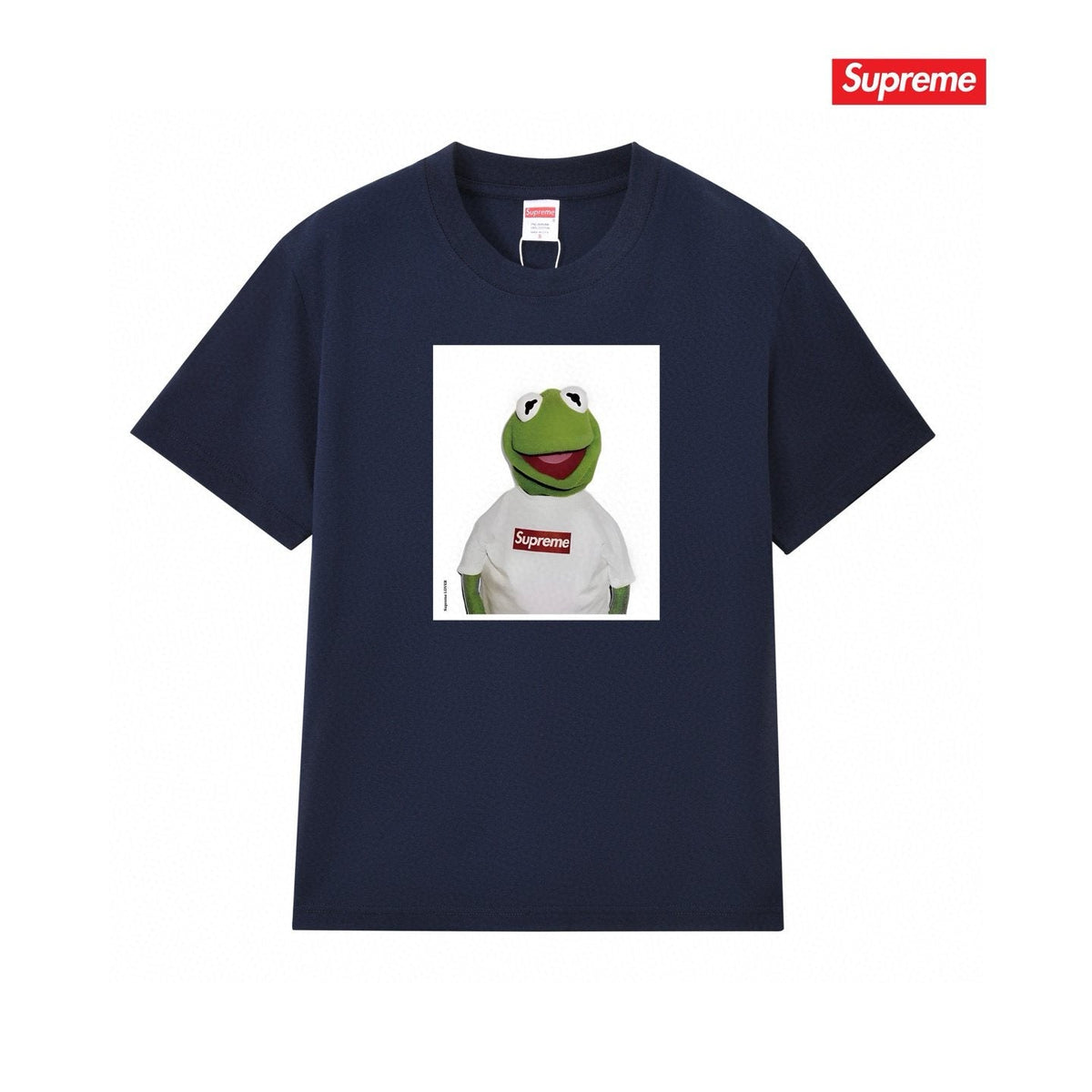 Supreme Kermit Photo Graphic T-Shirt ¡ª front