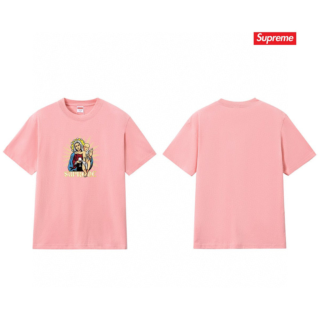 Supreme Religious Graphic Short-Sleeve T-Shirt ¡ª comparison