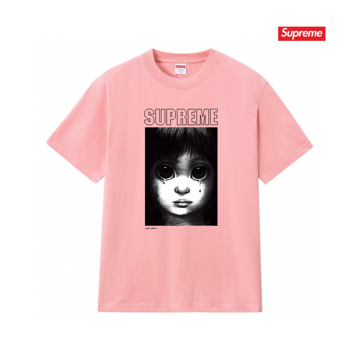 Supreme Portrait Graphic Short-Sleeve T-Shirt ¡ª front