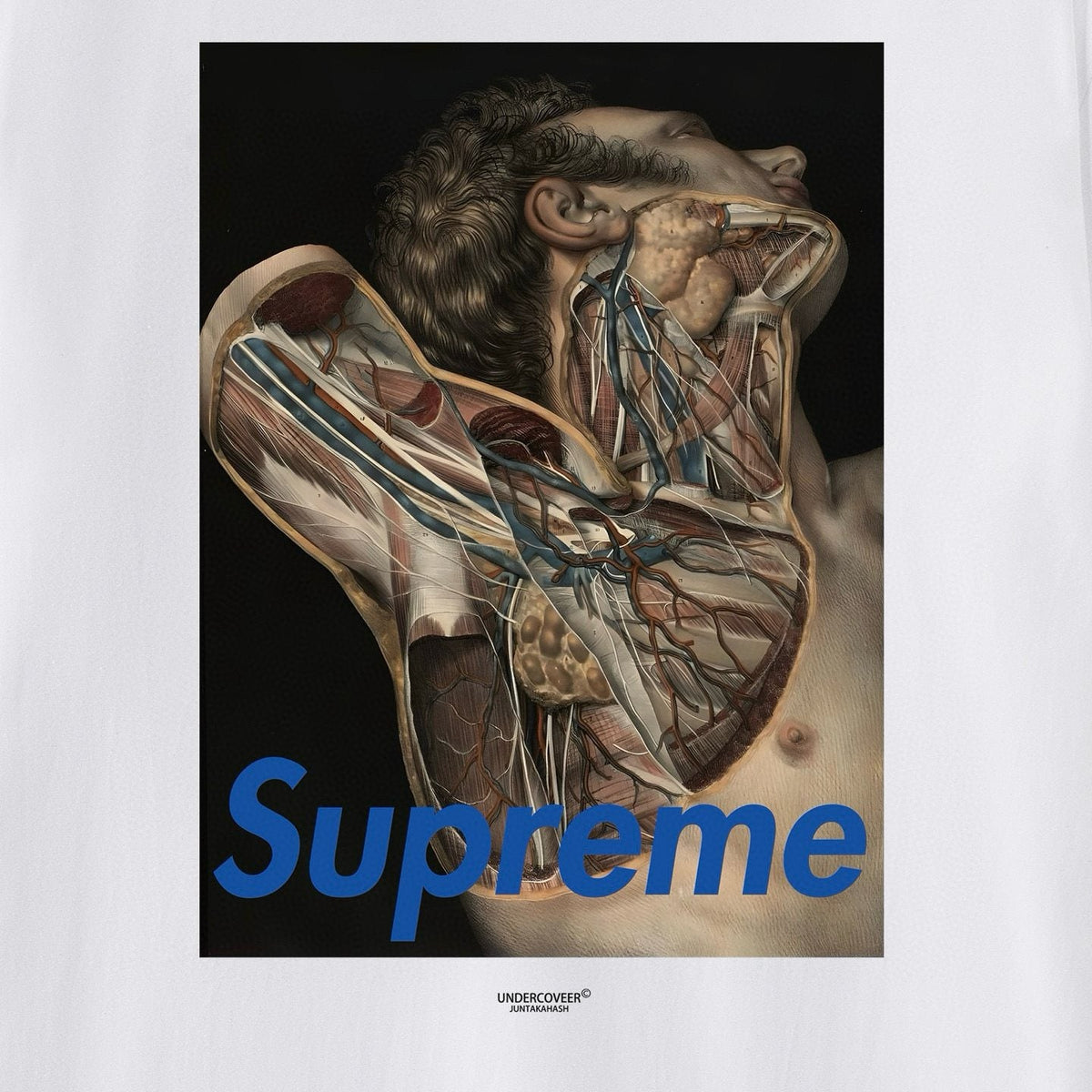 Supreme Anatomical Target Graphic T-Shirt ¡ª detail