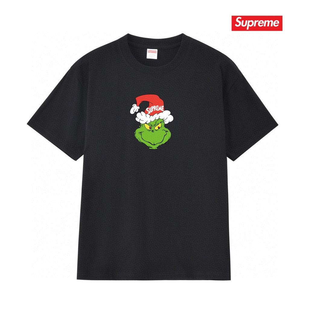 Supreme Grinch Santa Graphic T-Shirt ¡ª hero