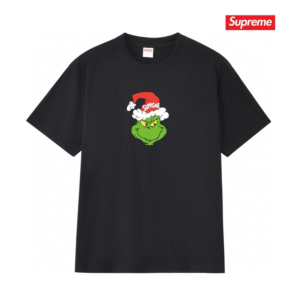 Supreme Grinch Santa Graphic T-Shirt ¡ª hero