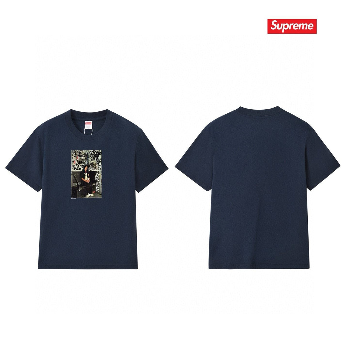 Supreme Pink Lady Graphic T-Shirt ¡ª front