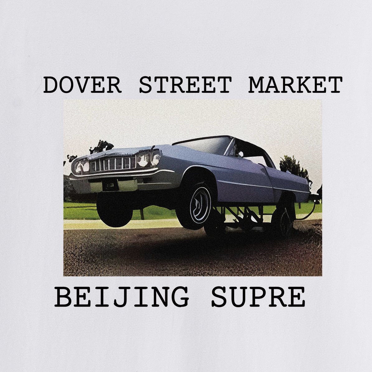 Supreme DSM Car Graphic T-Shirt ¡ª detail
