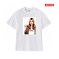 Supreme Kate Moss Portrait Graphic T-Shirt ¡ª hero