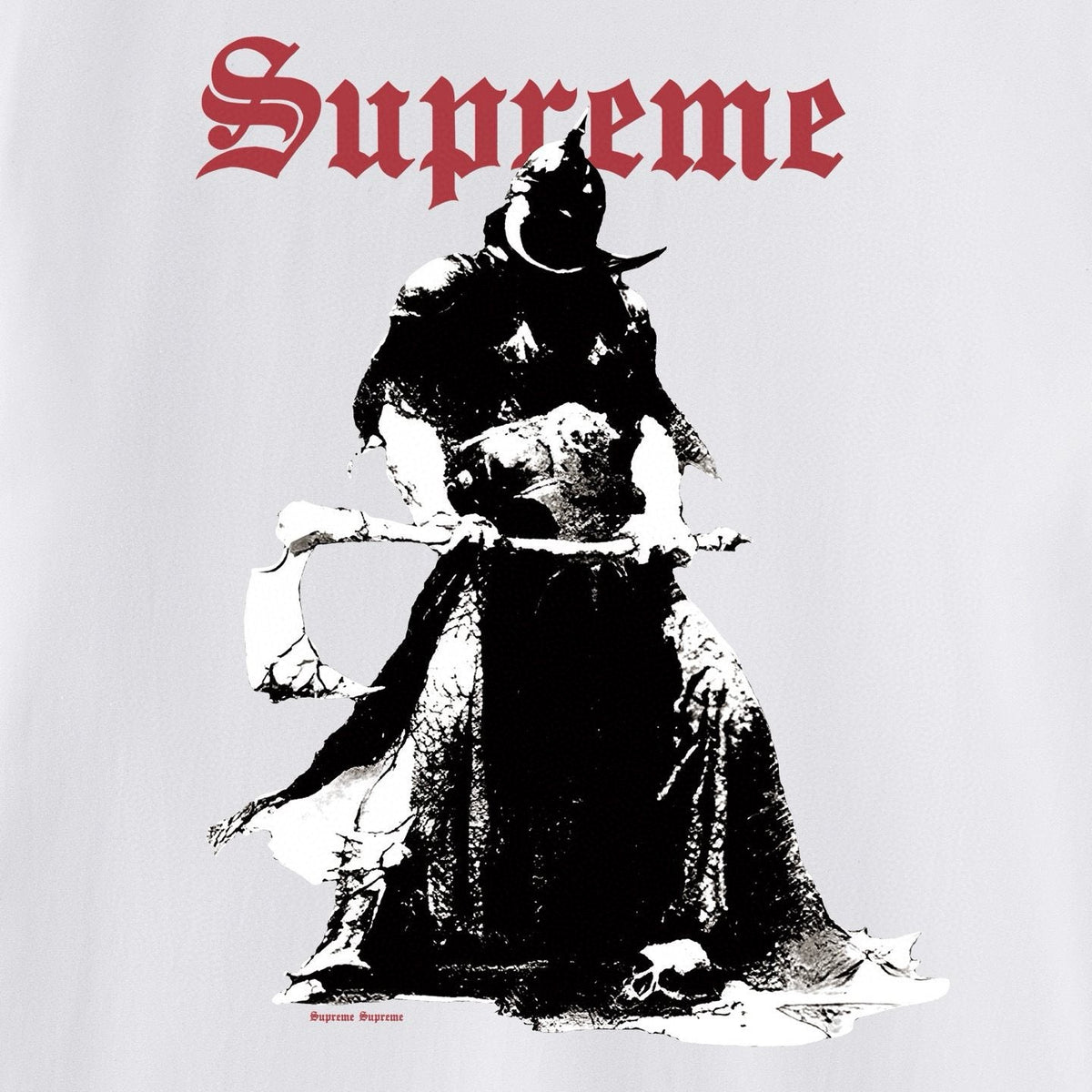 Supreme Figure Graphic Short-Sleeve T-Shirt ¡ª detail