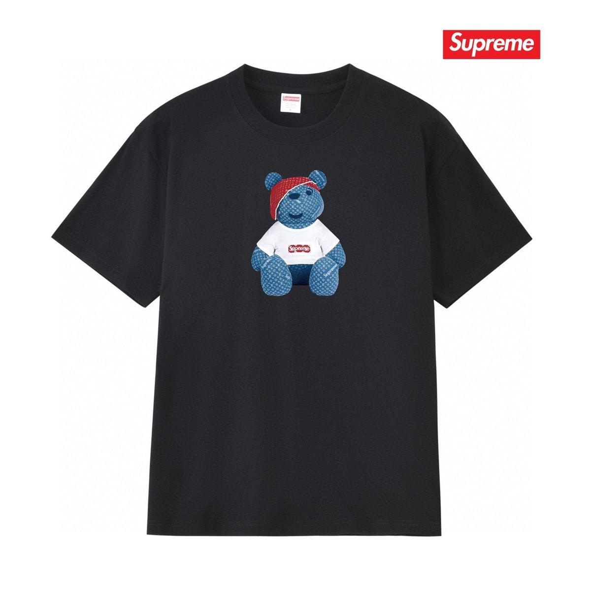 Supreme Teddy Bear Graphic Short-Sleeve T-Shirt ¡ª front