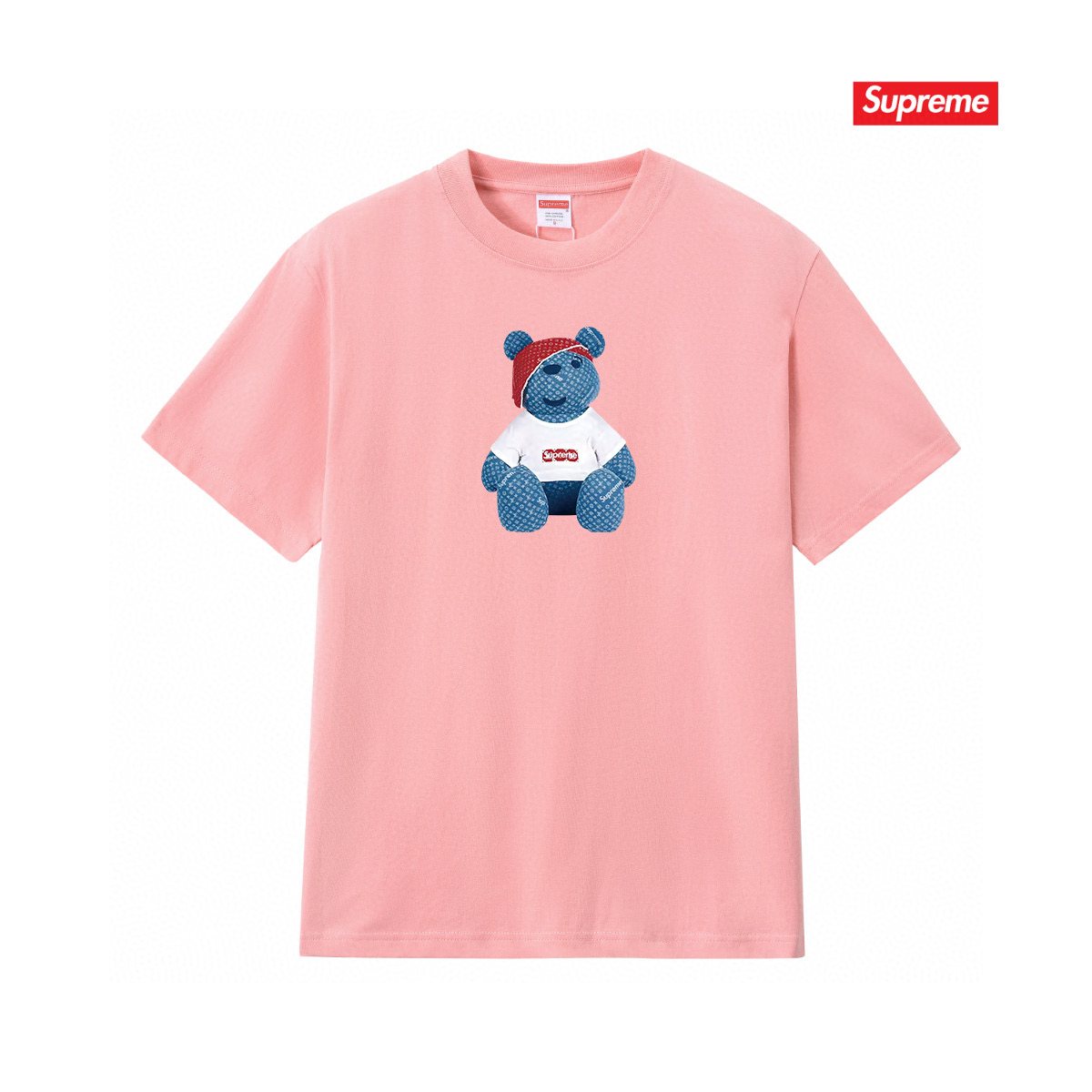 Supreme Teddy Bear Graphic Short-Sleeve T-Shirt ¡ª front