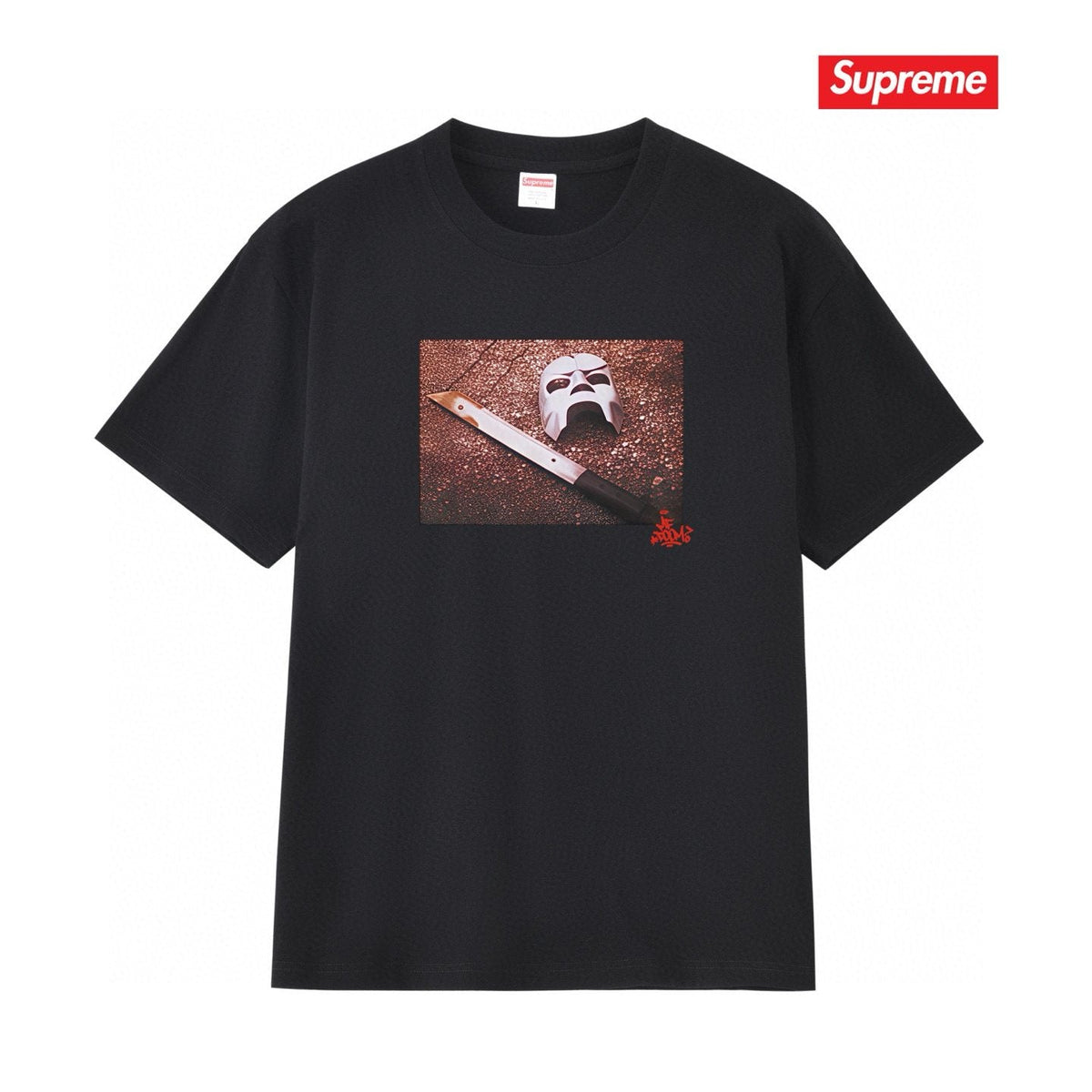 Supreme Photo & Graffiti Graphic T-Shirt ¡ª front
